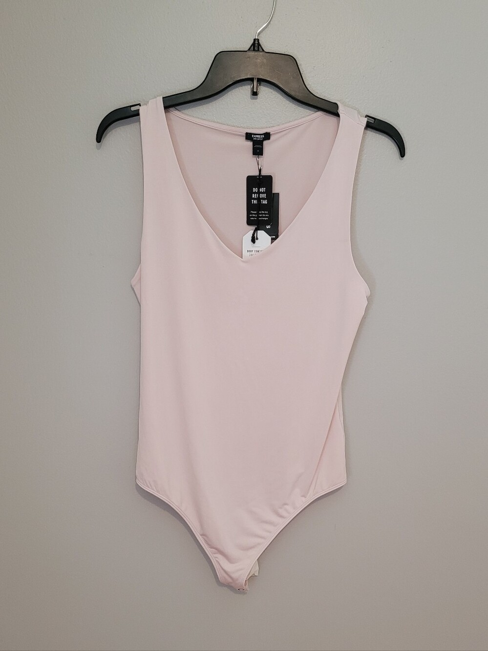 NWT Express Body Contour Blush Pink Top